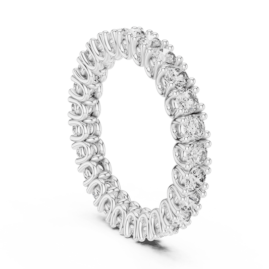 Diamond Eternity stackable ring