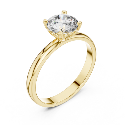 Round Solitaire for everyday elegance