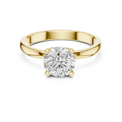 Round Solitaire for everyday elegance