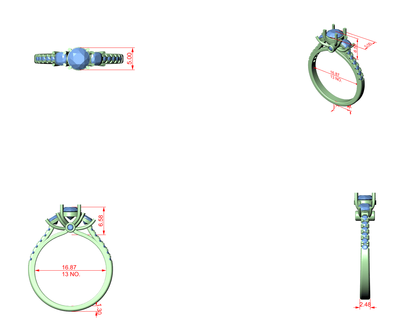 Diamond Ring - LR33SEA