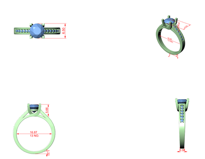 Diamond Ring - LR35SEA
