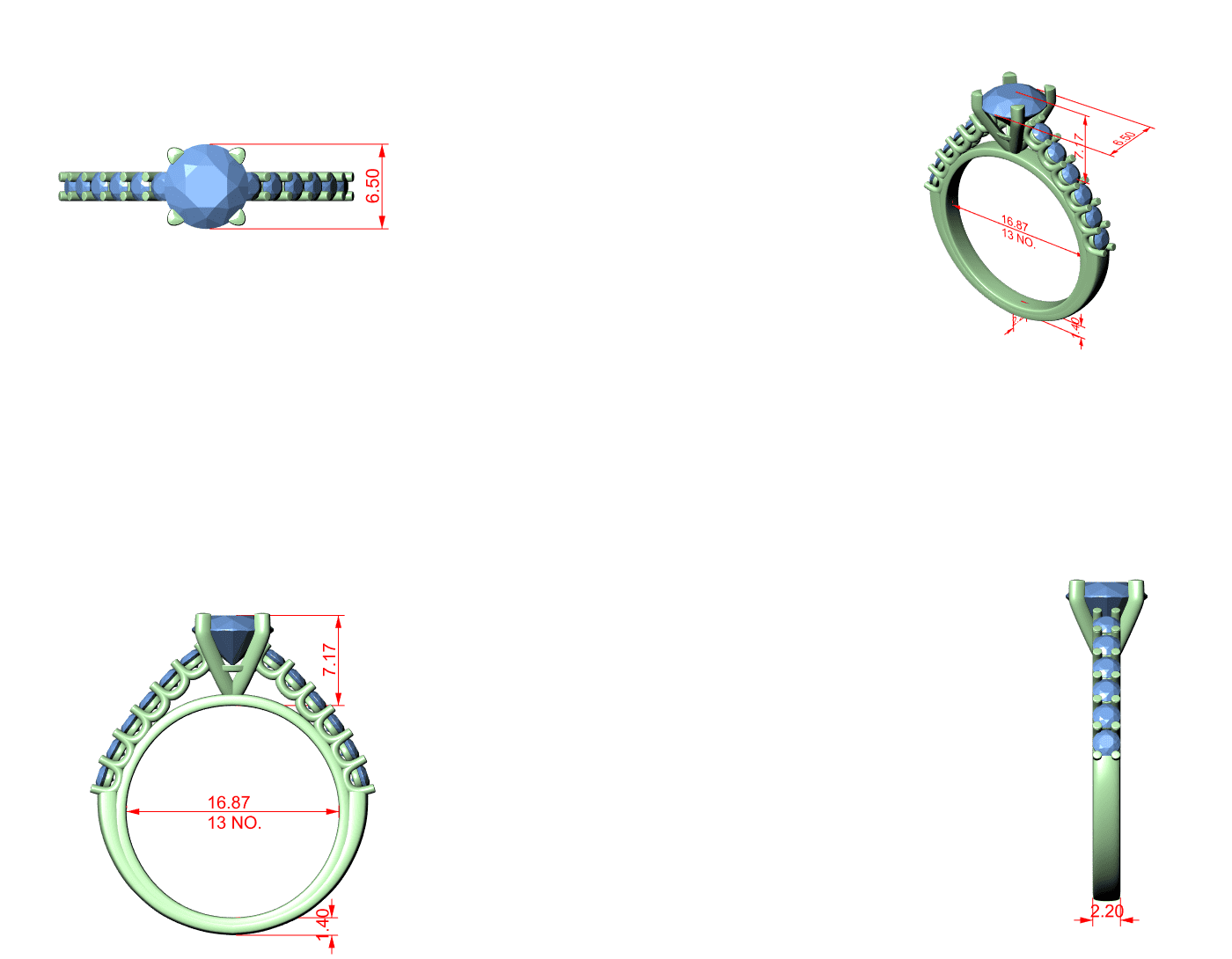 Diamond Ring - LR113SEA